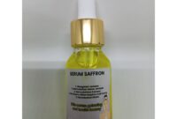Kajian Serum Saffron Infused untuk Glowing Natural