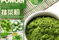 Ulasan Campuran Serbuk Matcha + Probiotik untuk Kulit