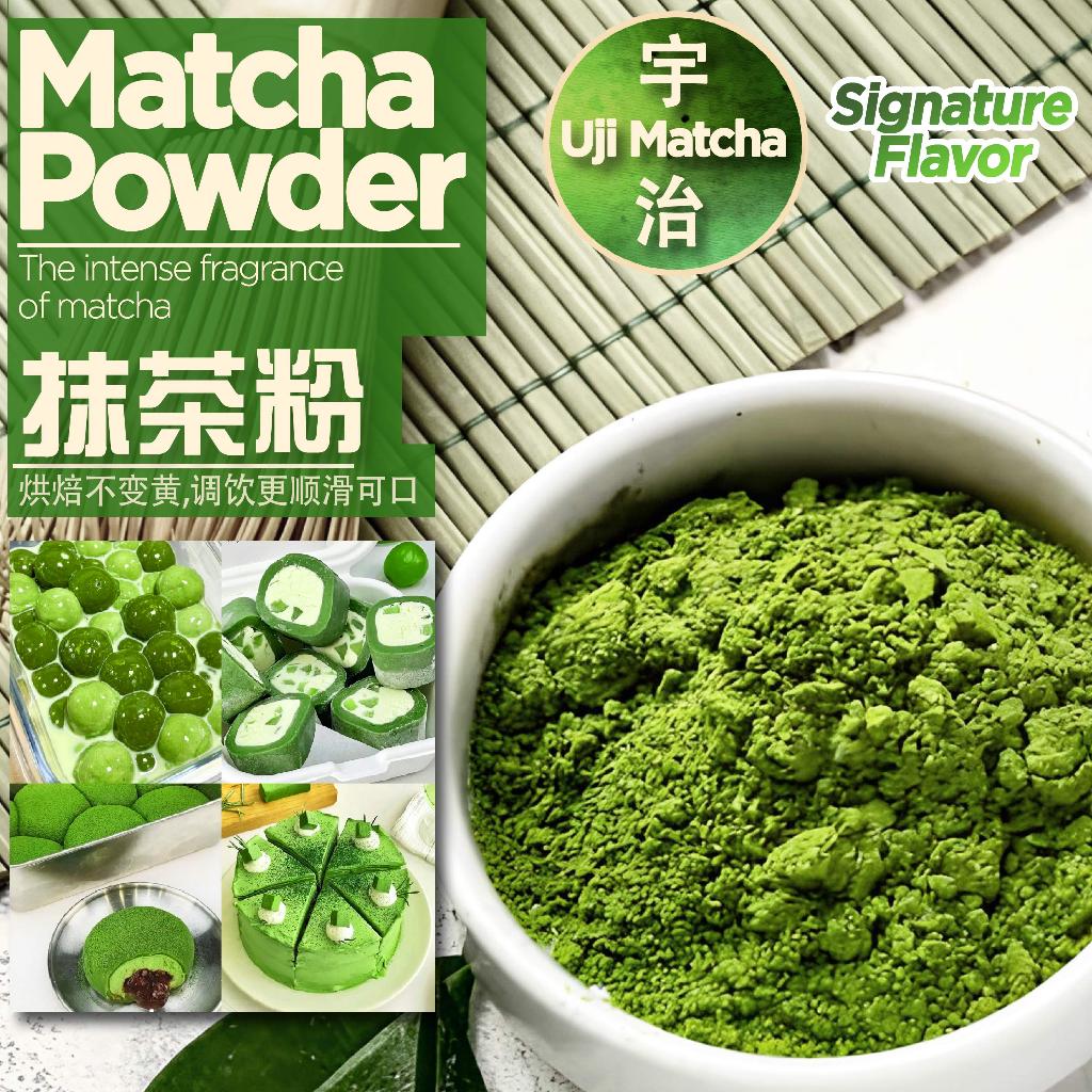 Ulasan Campuran Serbuk Matcha + Probiotik untuk Kulit